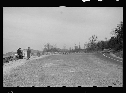 Hollow folk who beg along Skyline Drive, Blue Ridge Mountains, Virginia
