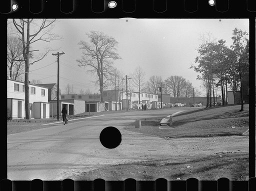 Untitled photo, possibly related to: Clothes on the line, Greenbelt, Maryland