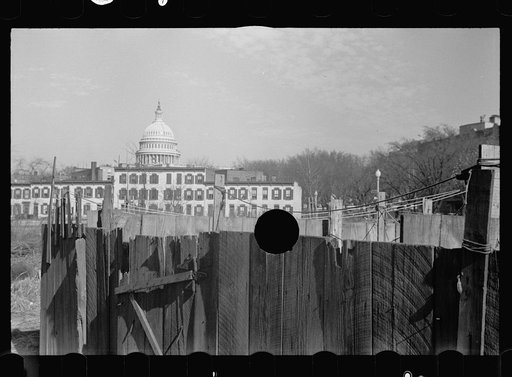 Untitled photo, possibly related to: Washington D.C. slum area