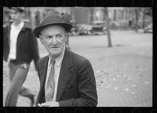 Man on the street, Washington, D.C.