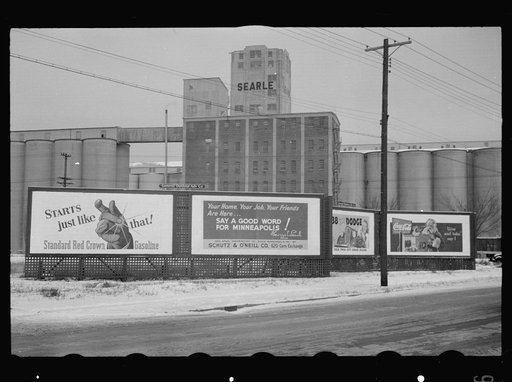 Flour mills, Minneapolis, Minnesota
