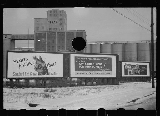 Untitled photo, possibly related to: Flour mills, Minneapolis, Minnesota