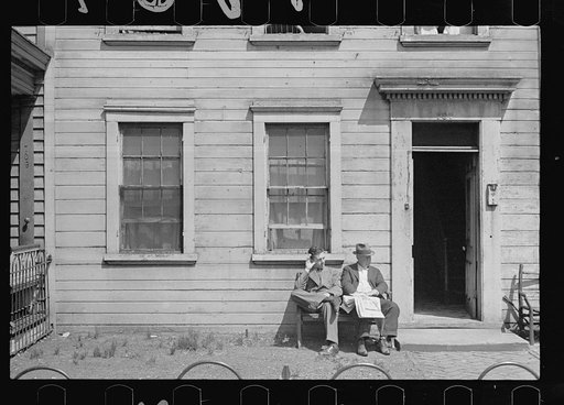 House in slum district, Washington, D.C.