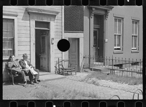 Untitled photo, possibly related to: House in slum district, Washington, D.C.