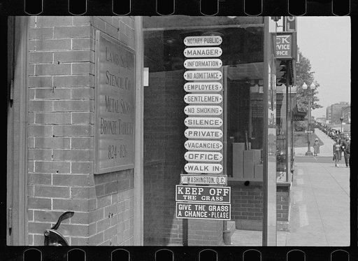 Signs, Washington, D.C.