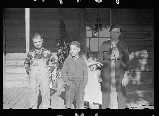 Rehabilitated family, Gullford County, North Carolina