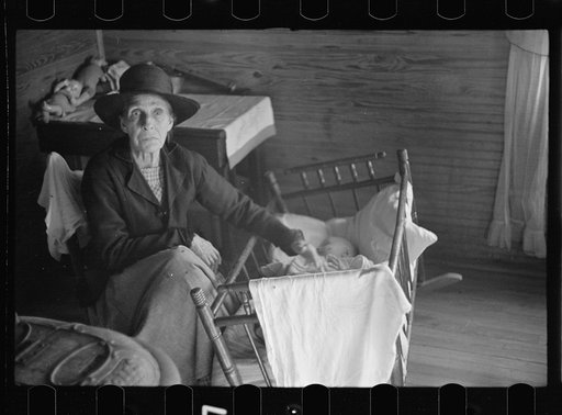 Grandmother of tenant farm family. Guilford County, North Carolina