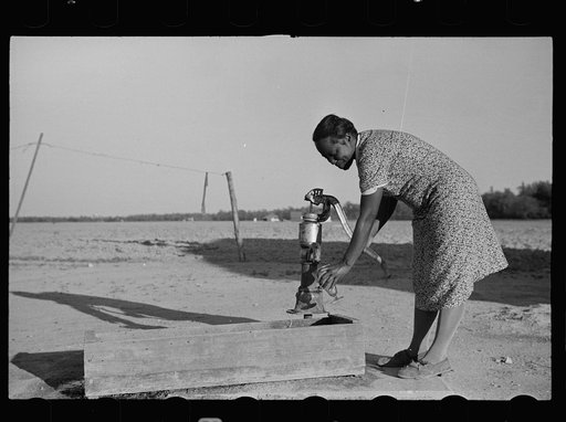 Wife of resettled farmer, Roanoke Farms, North Carolina