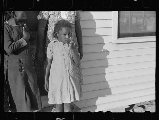 Untitled photo, possibly related to: Wife of resettled farmer, Roanoke Farms, North Carolina