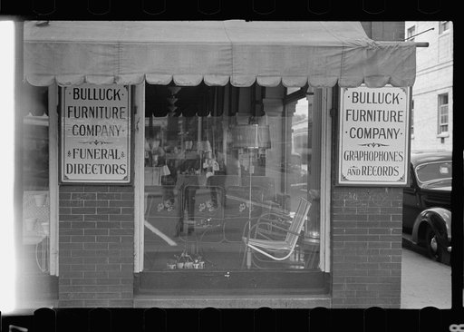 Furniture store and funeral directors, Rocky Mount, North Carolina