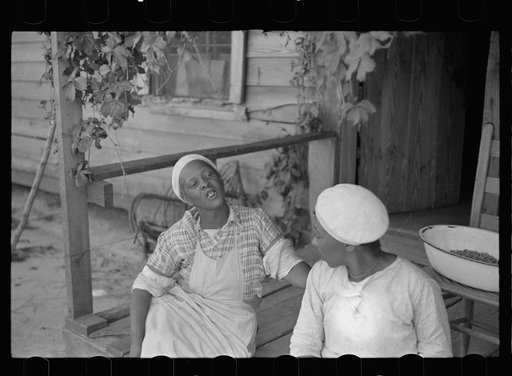 Untitled photo, possibly related to: Farm women, Halifax County, North Carolina