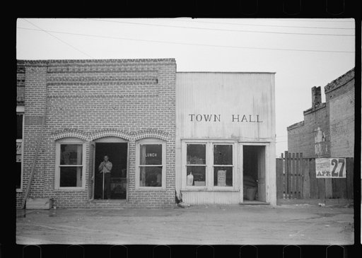 Main street, Chocowinity,  North Carolina