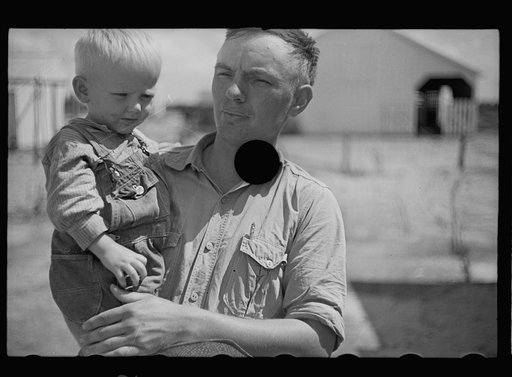 Untitled photo, possibly related to: Chester Foster and son, Irwinville Farms, Georgia