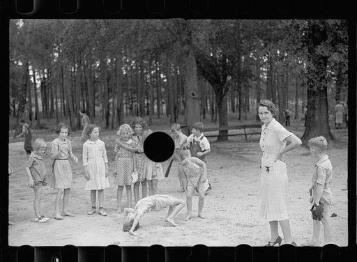 Untitled photo, possibly related to: Schoolteacher and children, Irwinville School, Georgia