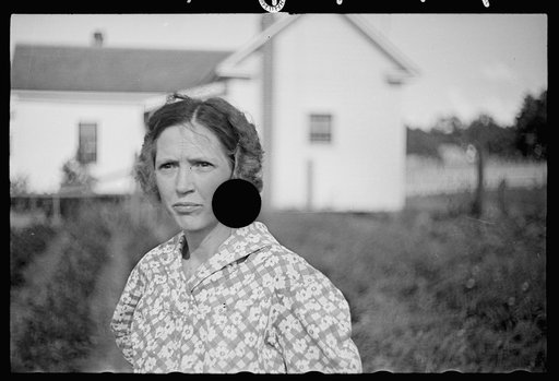 Untitled photo, possibly related to: Mrs. Cole in her garden, Irwinville Farms, Georgia