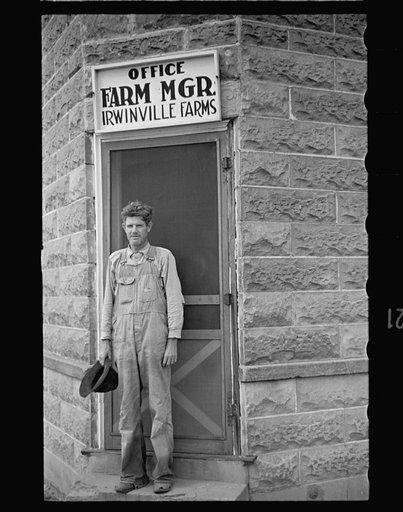 Farmer at Irwinville Farms, Georgia