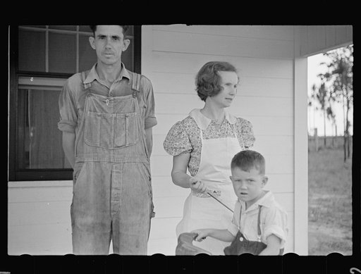 The Pope family, Irwinville Farms, Georgia