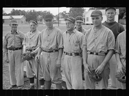 Ball team at Irwinville Farms, Georgia
