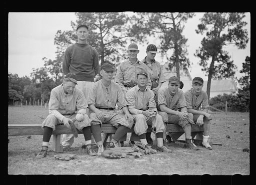 Ball team at Irwinville Farms, Georgia