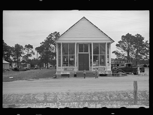 Cooperative store at Irwinville Farms, Georgia