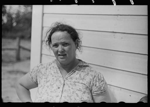 Farm wife at Irwinville Farms, Georgia