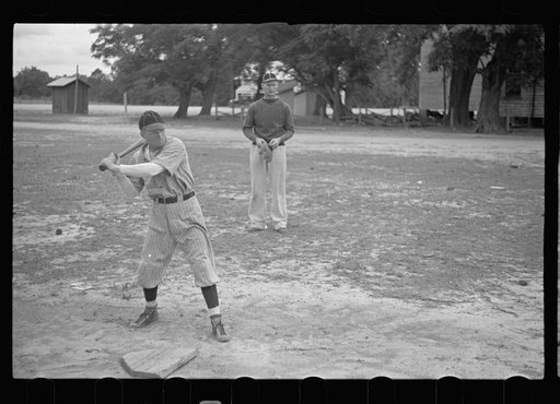 Untitled photo, possibly related to: Ball team at Irwinville Farms, Georgia