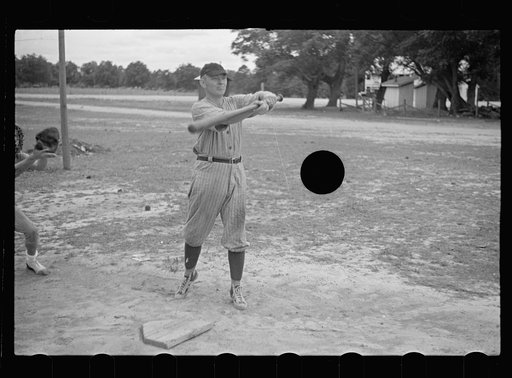 Untitled photo, possibly related to: Ball team at Irwinville Farms, Georgia