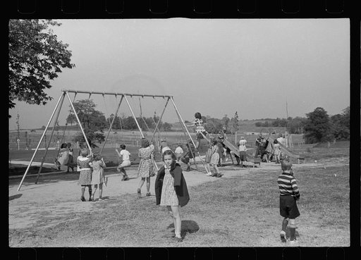 Schoolchildren at Greenhills, Ohio
