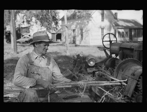 Rehabilitation client who operates sorghum mill for farmers of Lancaster, County, Nebraska