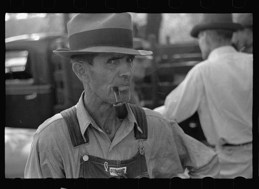 Farmer at the auction. Oskaloosa, Kansas