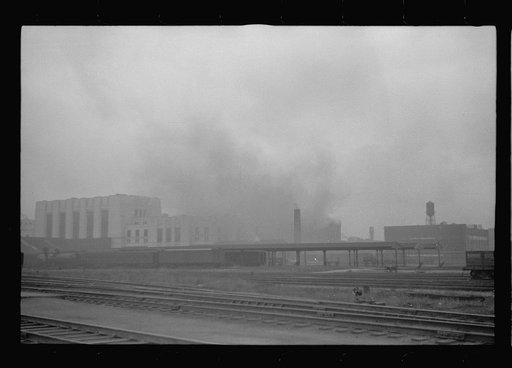 Railroad yards, Omaha, Nebraska