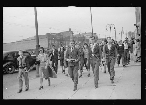 High school students, Omaha, Nebraska
