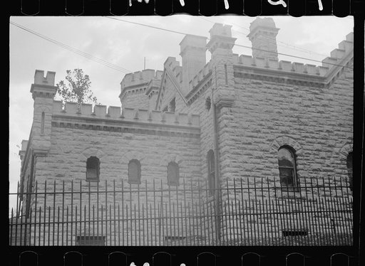 The Joslyn mansion, Omaha, Nebraska. Joslyn, who made his fortune on a venereal disease "cure," is the donor and founder of Omaha's only art gallery