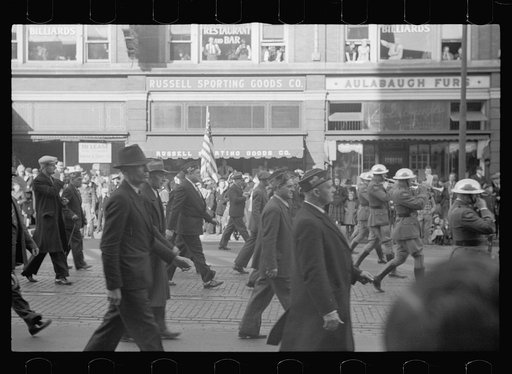 Armistice Day parade, Omaha, Nebraska