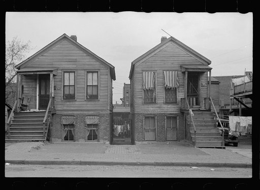 Slum houses, Omaha, Nebraska