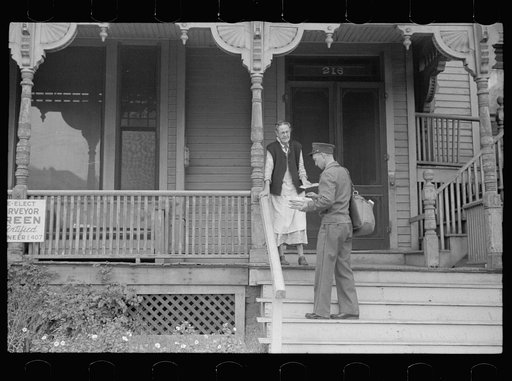 Morning mail, Omaha, Nebraska