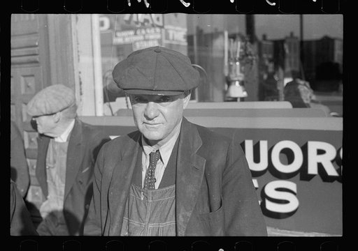Former fireman on the Union Pacific, now unemployed, Omaha, Nebraska