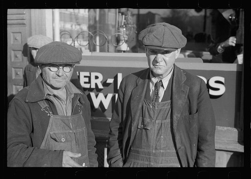 Former railroad men now unemployed, Omaha, Nebraska