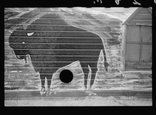 Untitled photo, possibly related to: Folk art in North Platte, Nebraska, home of Buffalo Bill