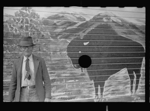 Untitled photo, possibly related to: Folk art in North Platte, Nebraska, home of Buffalo Bill