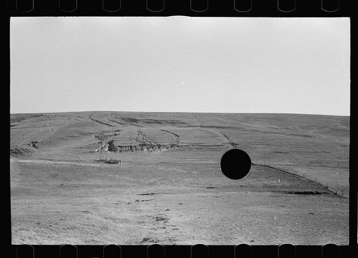 Untitled photo, possibly related to: Cattle gate, Dawson County, Nebraska