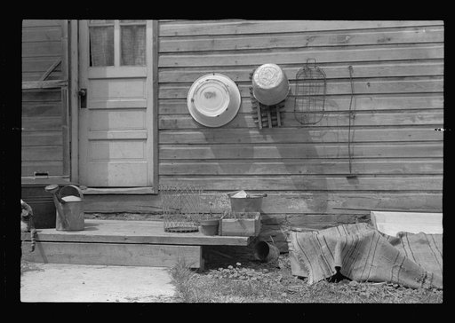 Back stoop, West Virginia farmhouse