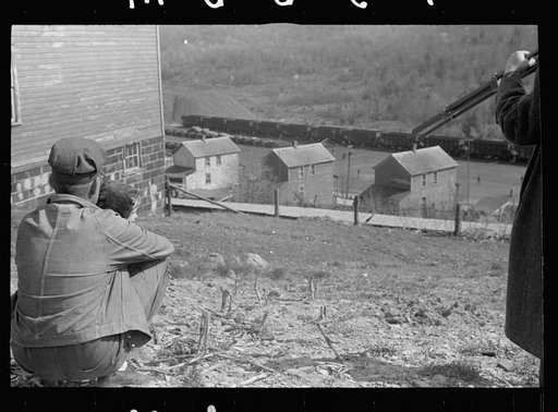 Untitled photo, possibly related to: Father and daughter, Kempton, West Virginia