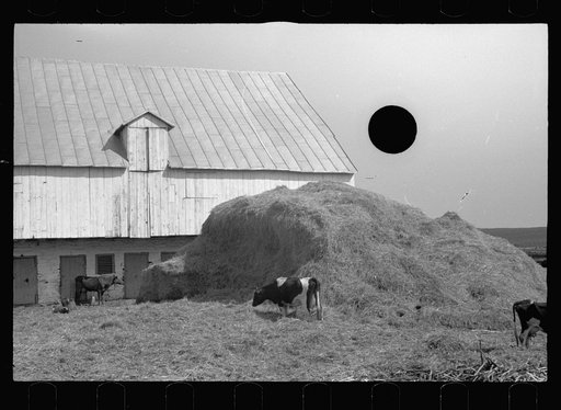 Untitled photo, possibly related to: Old barn near Sharpsburg, Maryland
