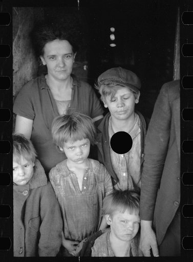 Untitled photo, possibly related to: The Blizzard family, Kempton, West Virginia