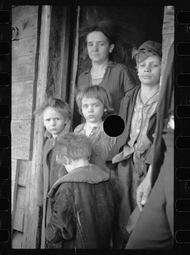 Untitled photo, possibly related to: The Blizzard family, Kempton, West Virginia