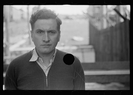 Untitled photo, possibly related to: Company clerk in company owned coal town, Kempton, West Virginia