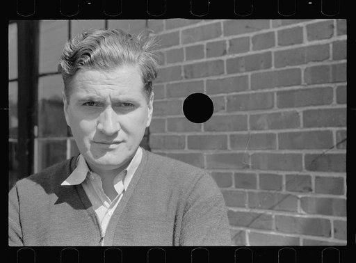 Untitled photo, possibly related to: Company clerk in company owned coal town, Kempton, West Virginia