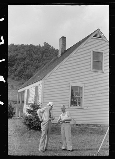 Untitled photo, possibly related to: Croquet game, Tygart Valley Homesteads, West Virginia