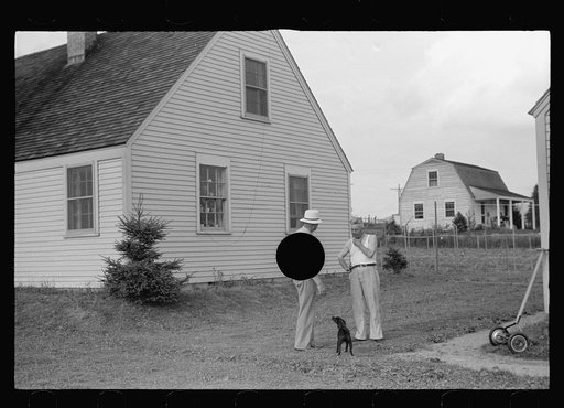 Untitled photo, possibly related to: Croquet game, Tygart Valley Homesteads, West Virginia
